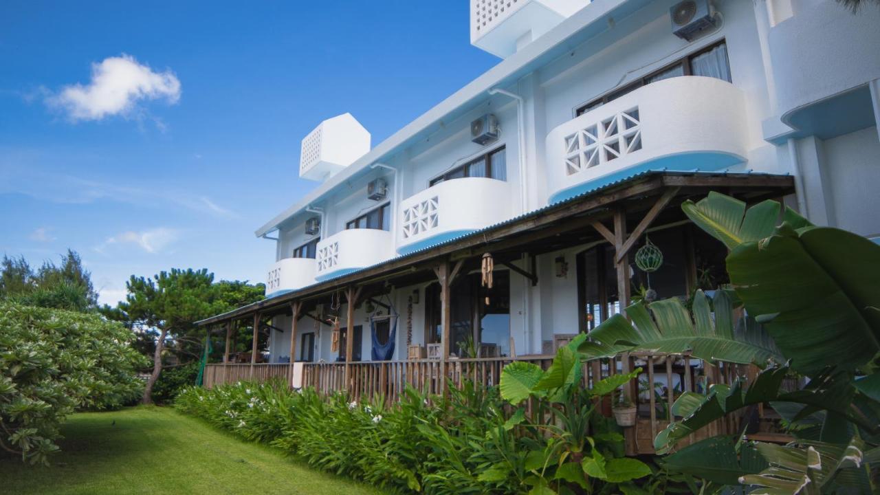 Sunset Beach House Onna Exterior foto